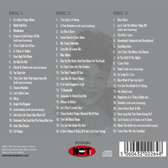 ella fitzgerald platinum collection europe 3 cd set - jazz legend scat misty pop - Picture 2 of 2